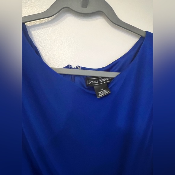 Jessica Howard blue dress - size 14 - Picture 3 of 4